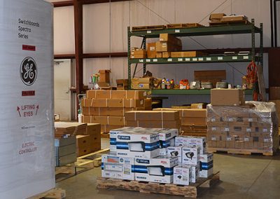 CESCO Warehouse Interior with Electrical Supplies